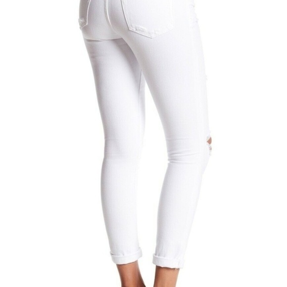 JOES Jeans White Distress BNWT Jeans Cropped - Picture 2 of 8